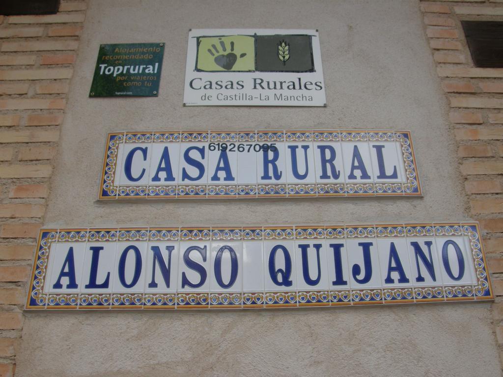 Casa Rural Alonso Quijano Argamasilla de Alba Extérieur photo